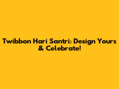 Twibbon Hari Santri: Design Yours & Celebrate!