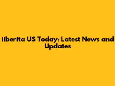 iiberita US Today: Latest News and Updates
